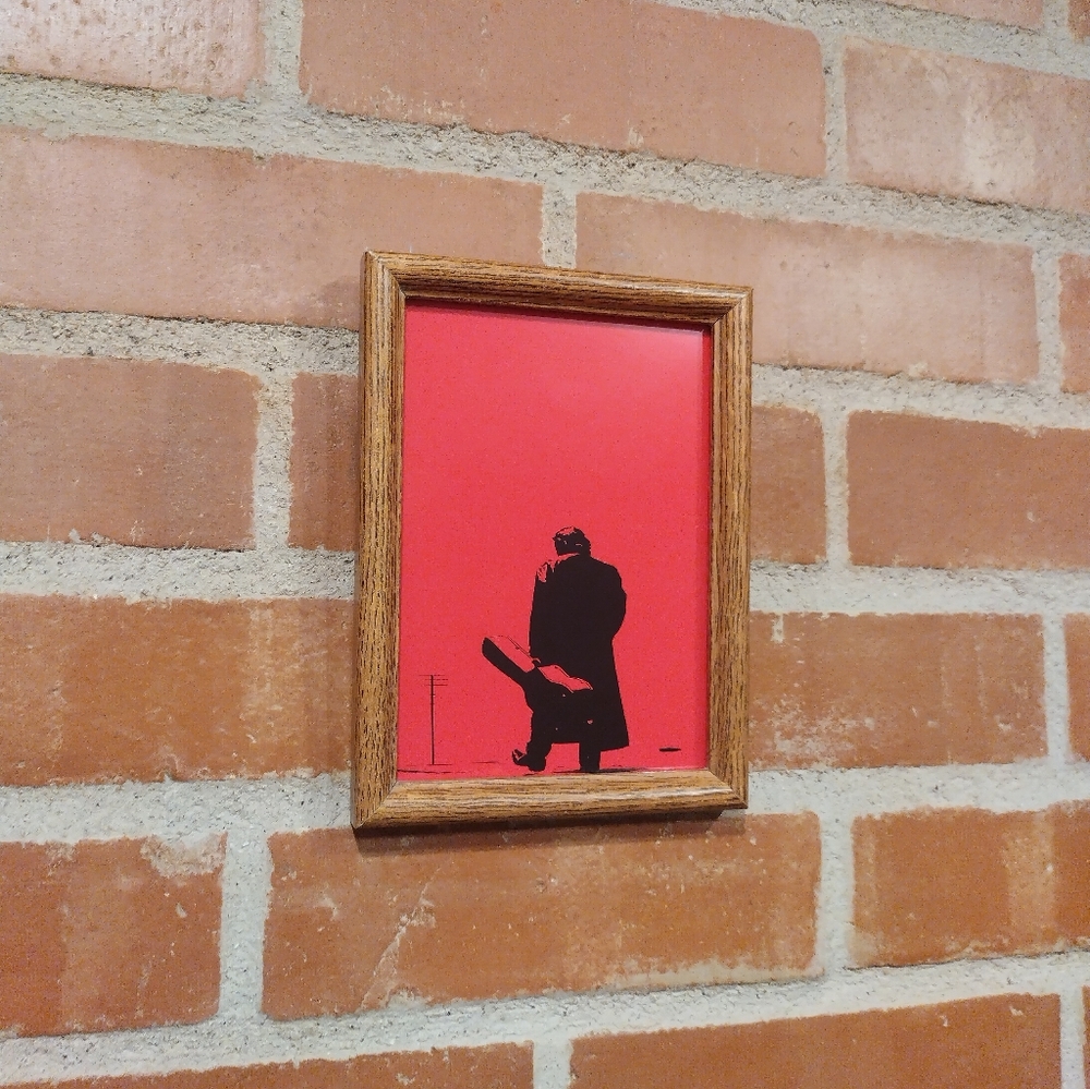 Johnny Cash Sin City Art Print By Neon Nicho